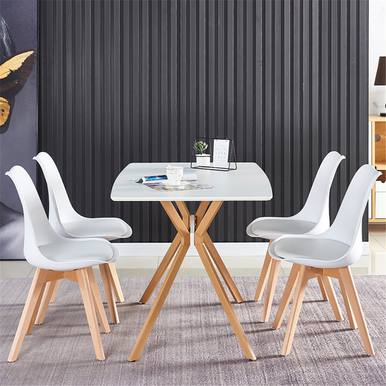 Macey table 2025 with 4 chairs